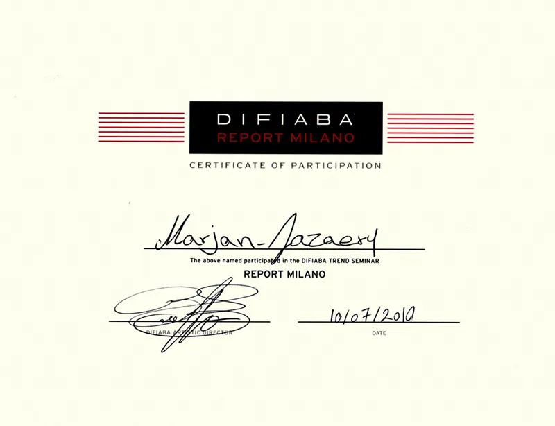 Difiaba-Report-Milano-Certificate